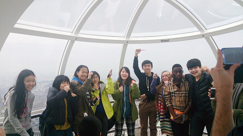 イギリス集合写真